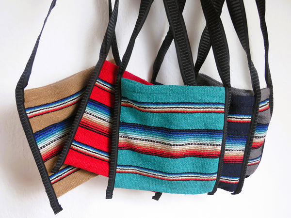 Ethno Hirtentasche Retro   EL PASO Mexiko Style  70% Polyacryl 30% Polyester grau 70er 33cm x32cm