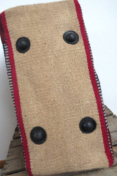 Ethno Weekender Tasche GO WEST Mexiko Style  70% Polyacryl 30% Polyester blau 50cm x35cm